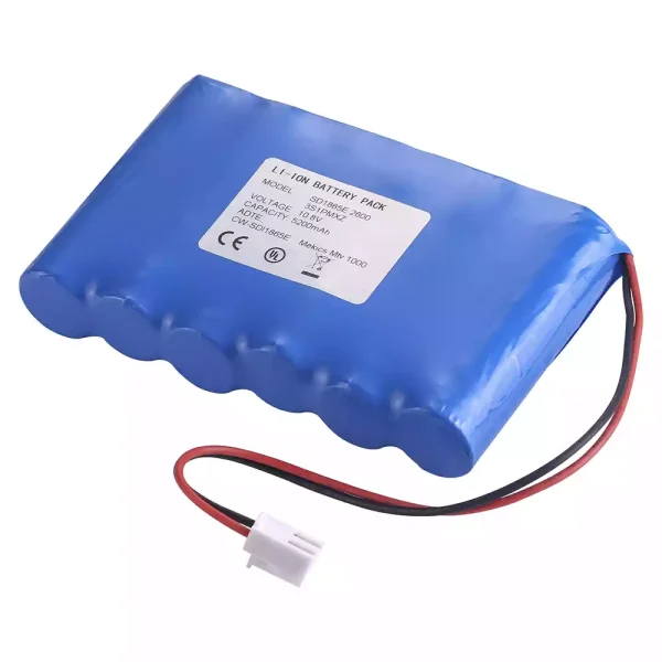 Akumulatora baterija priekš SDI1865E,MEKICS MTV1000 Transport Ventilator - Image 3
