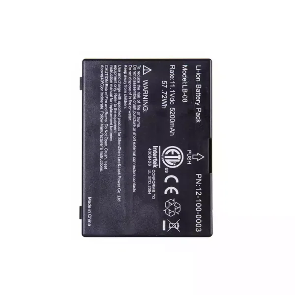 Akumulatora baterija priekš LB-08,12-100-0003,BIOLIGHT A5 A6 A8 Q3 V6