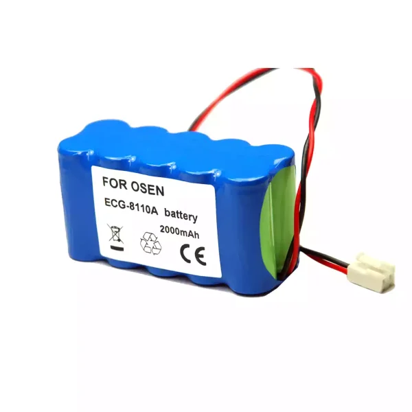 Akumulatora baterija priekš OSEN ECG-8110 ECG-8110A ECG-8130A - Image 2