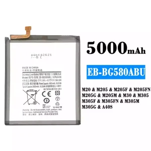 Oriģināls baterija EB-BG580ABU priekš Samsung M20/A40S