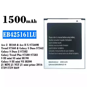 Oriģināls baterija EB425161LU priekš Samsung Ace 2