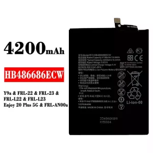 Oriģināls baterija HB486686ECW priekš HUAWEI Y9a / Enjoy 20 Plus 5G