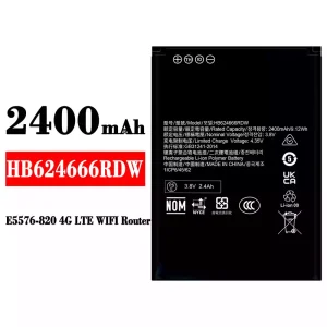 Oriģināls baterija HB624666RDW priekš HUAWEI E5576-820 4G LTE WIFI Router