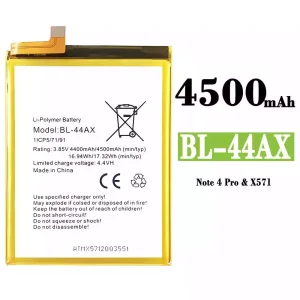 Oriģināls baterija BL-44AX priekš Infinix Note 4 Pro