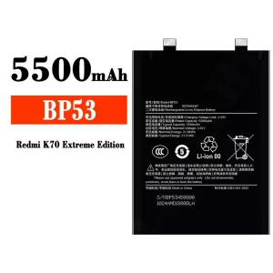 Oriģināls baterija BP53 priekš Xiaomi Redmi K70 Extreme Edition