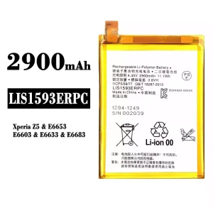 Oriģināls baterija LIS1593ERPC priekš Sony Xperia Z5 / E6653 / E6603 / E6633 / E6683