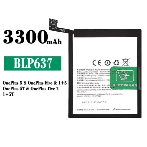 Oriģināls baterija BLP637 priekš OnePlus 5 / OnePlus 5T