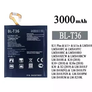 Oriģināls baterija BL-T36 priekš LG K11 Plus /K10 / K10+