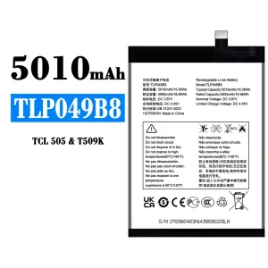 Oriģināls baterija TLP049B8 priekš Alcatel TCL 505/T509K