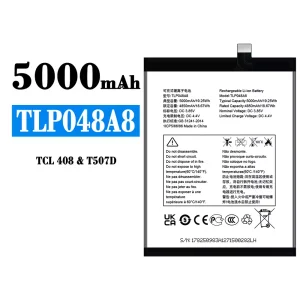 Oriģināls baterija TLP048A8 priekš Alcatel TCL 408/T507D
