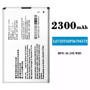 Oriģināls baterija Li3723T42P3h704572 priekš ZTE MF91 4G LTE WIFI