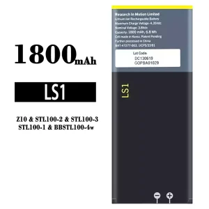 Oriģināls baterija BAT-47277-003 priekš BlackBerry Z10/LS1