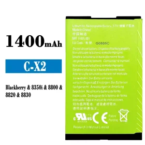 Oriģināls baterija BAT-11005-001 priekš BlackBerry 8350i/8800/8820/8830/C-X2