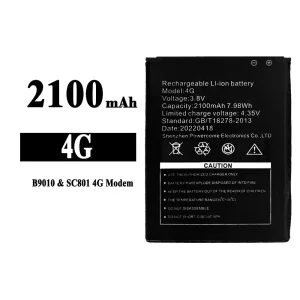 Oriģināls baterija 4G priekš Tenda B9010/SC801 4G Modem