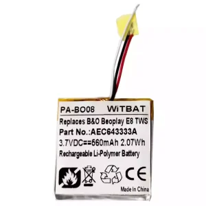 Austiņu baterija B&O B'eoplay E8, Be'oplay E8 TWS Case,AEC643333A