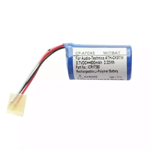 Austiņu baterija Audio-Technica ATH-CK3TW Uzlādes futrālis,ICR17280