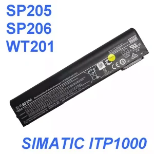Oriģināls baterija priekš Siemens SIMATIC ITP1000 SMP SP205 SP206 WT201