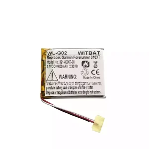Oriģināls baterija priekš Garmin Forerunner 910XT Forerunner 310XT,361-00057-00 361-00041-00
