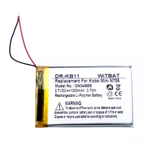 Oriģināls baterija priekš Kobo Mini KBN705,GN344658