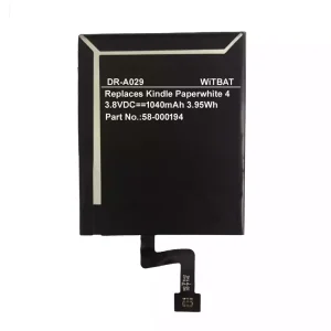 Oriģināls baterija priekš Kindle Paperwhite 4,58-000194,26S1017