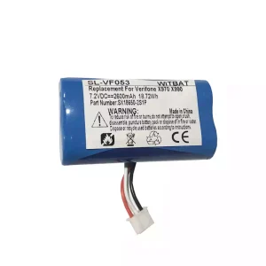 Oriģināls baterija priekš Verifone X970 X990,SX18650-2S1P