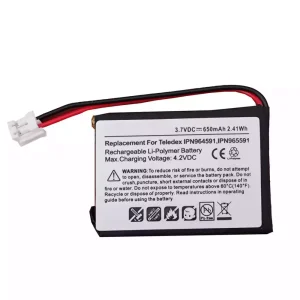 Oriģināls baterija priekš Teledex IPN964591,IPN965591,BATT-IPN