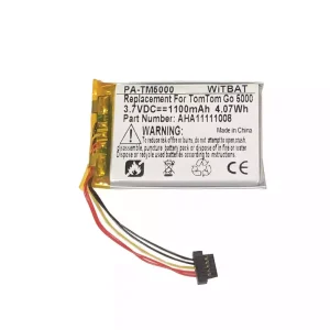 Oriģināls baterija priekš TomTom Go 5000,Go 5100,Go 6000,Go 6100,Go 9000,AHA11111008