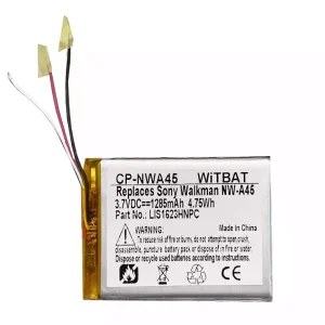 Oriģināls baterija priekš Sony Walkman NW-ZX500 NW-ZX505 NW-ZX507,LIS1623HNPC