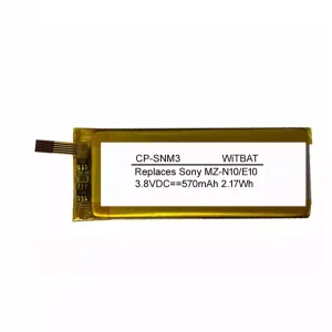 Oriģināls baterija priekš Sony MZ-N10,MZ-E10,LIP-3WMB