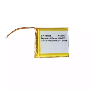 Oriģināls baterija priekš HIFIMAN HM-601,HM-602,HM-603S