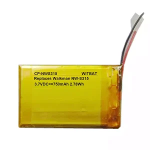 Oriģināls baterija priekš SONY Walkman NW-S313 NW-S315,AHB303450