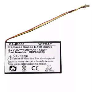 Oriģināls baterija priekš Ibasso DX80,DX120,DX200,DX220,XHP605083